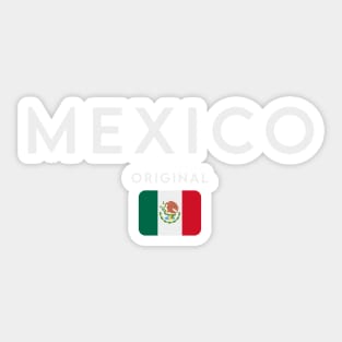 Mexico flag, mexican flag Sticker